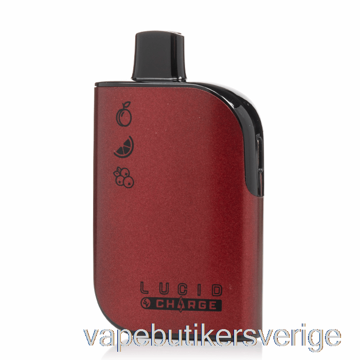 Vape Sverige Lucid Charge 7000 Engångspersika Apelsin Tranbär